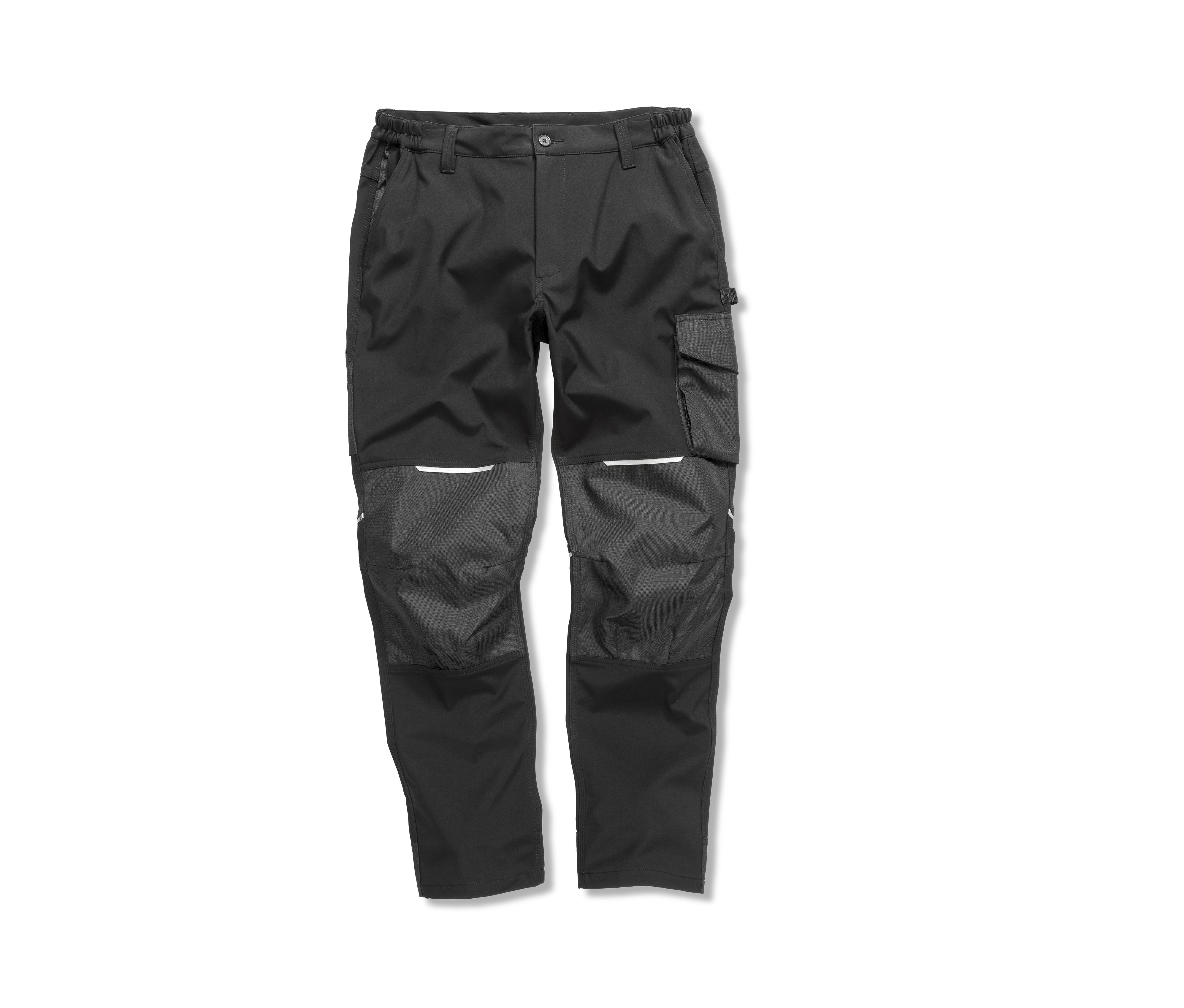 SLIM SOFTSHELL WORK TROUSERS