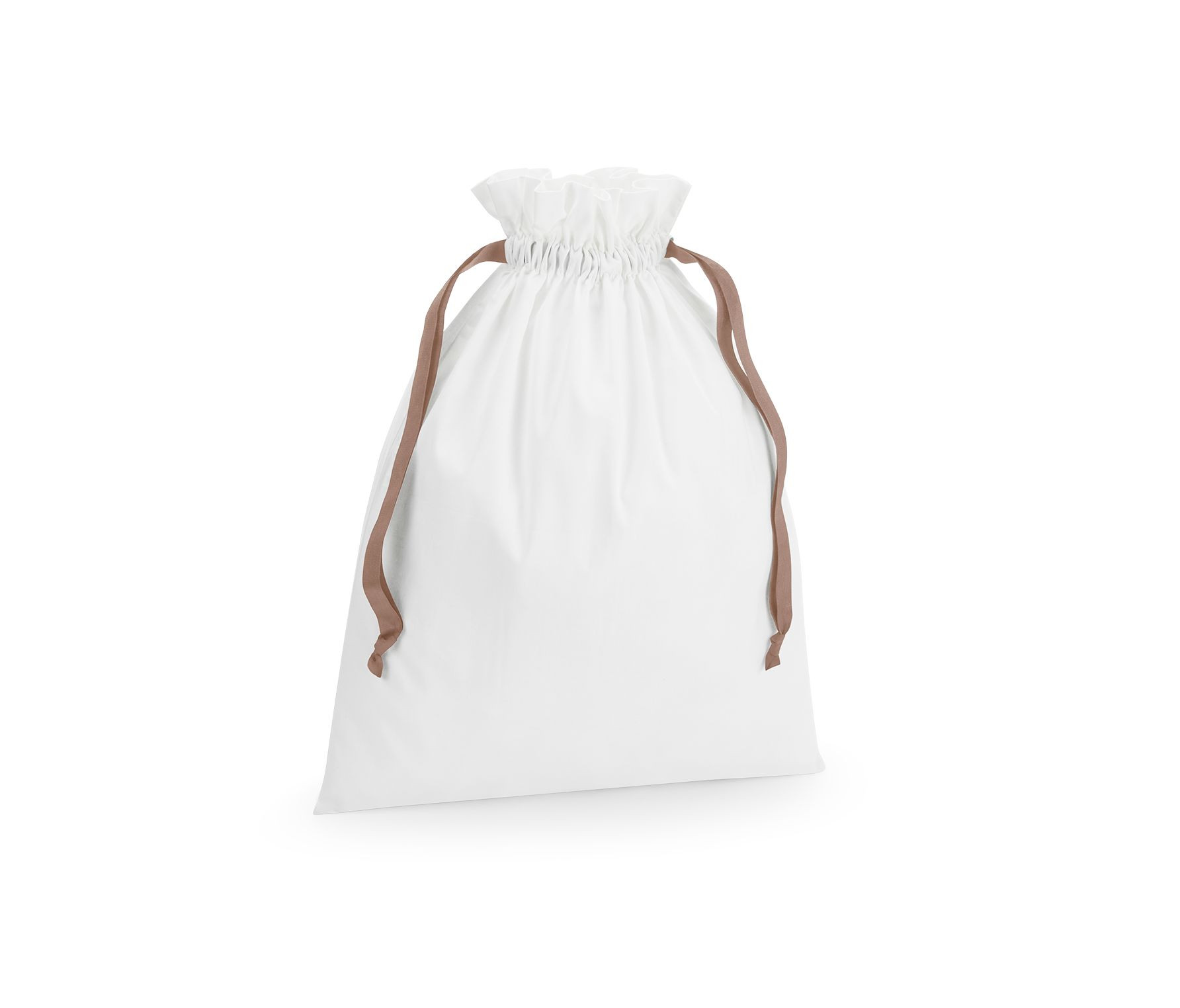 COTTON GIFT BAG WITH RIBBON DRAWSTRING